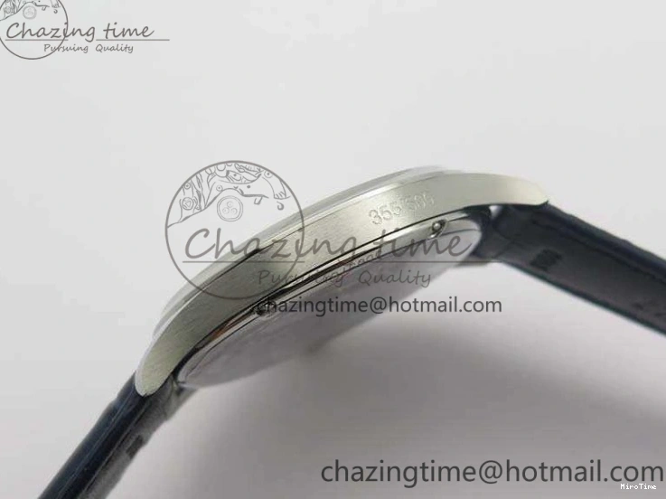 MIROTIME 0115 Portuguese Fa Jones IW544203 SS GSF 1:1 Best Edition White Dial On Leather Strap Trendsetting 7235